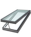 electric curb mount skylight